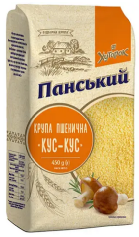 Крупа пшенична Кус-кус Хуторок Панський 450 г